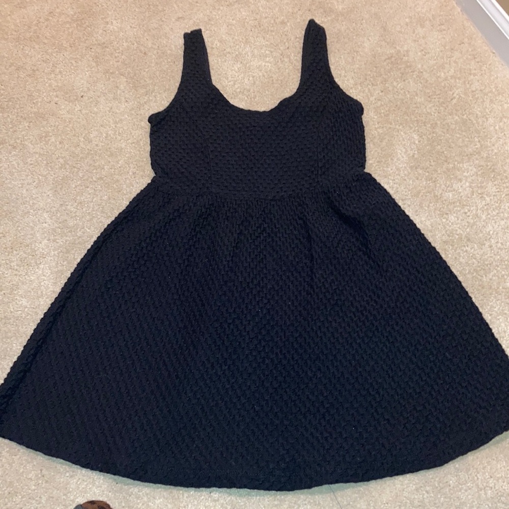 Juniors black Forever 21 Fit & Flare Dress